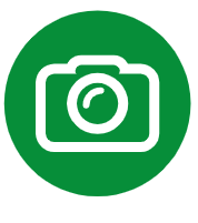 contactez, logo vert instagram